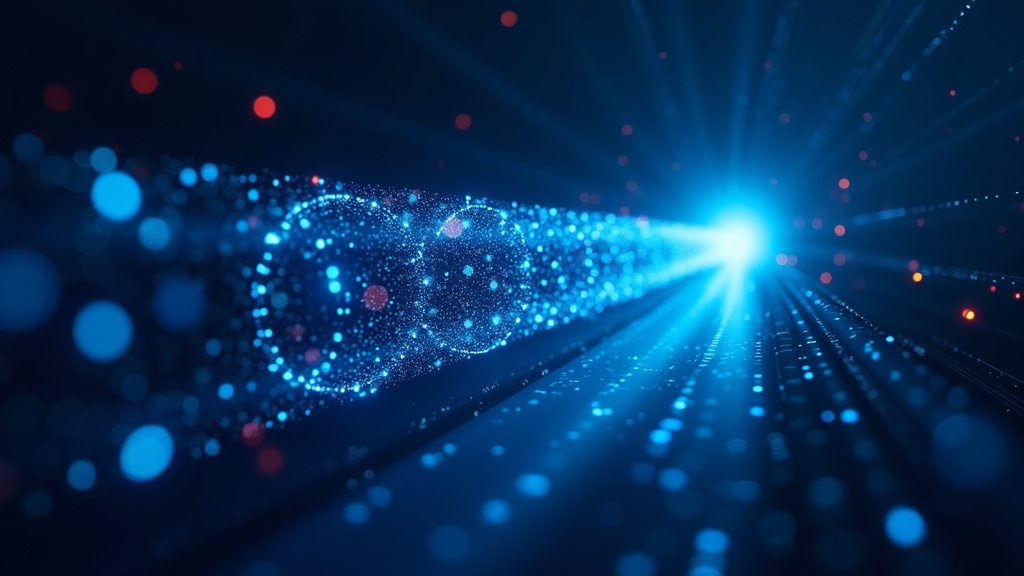 VPN暗号化トンネルの仕組みを示すデジタルイメージ｜スマートフォンからサーバーへの安全な通信経路