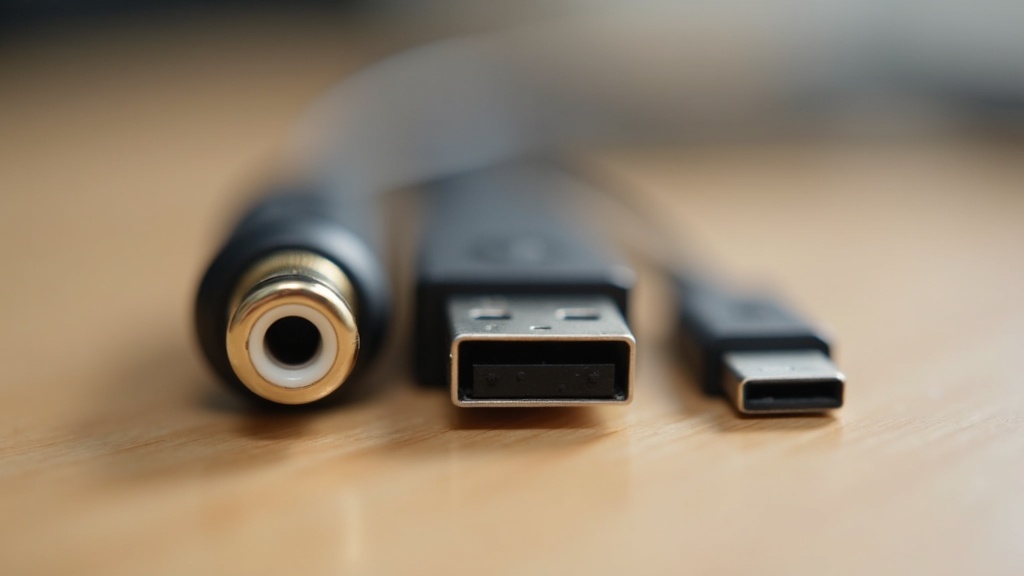 ゲーミングヘッドセットの接続方式の違いを示す3.5mm・USB・ワイヤレスドングルの比較