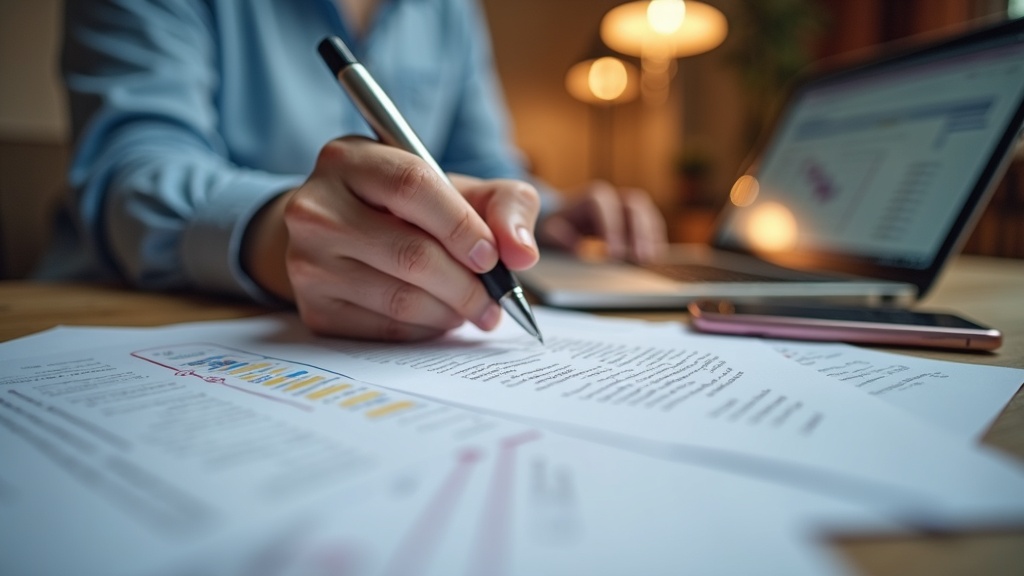 格安SIM乗り換え前にMNP手続きや契約内容をチェックリストで確認する様子