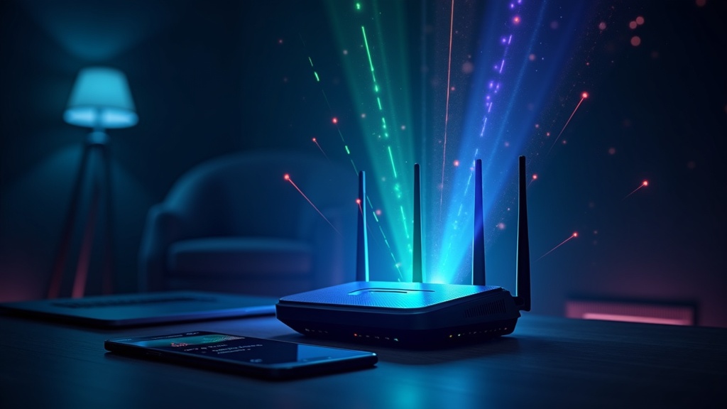 Wi-Fi 7のMLOによる複数周波数帯同時通信のイメージ図