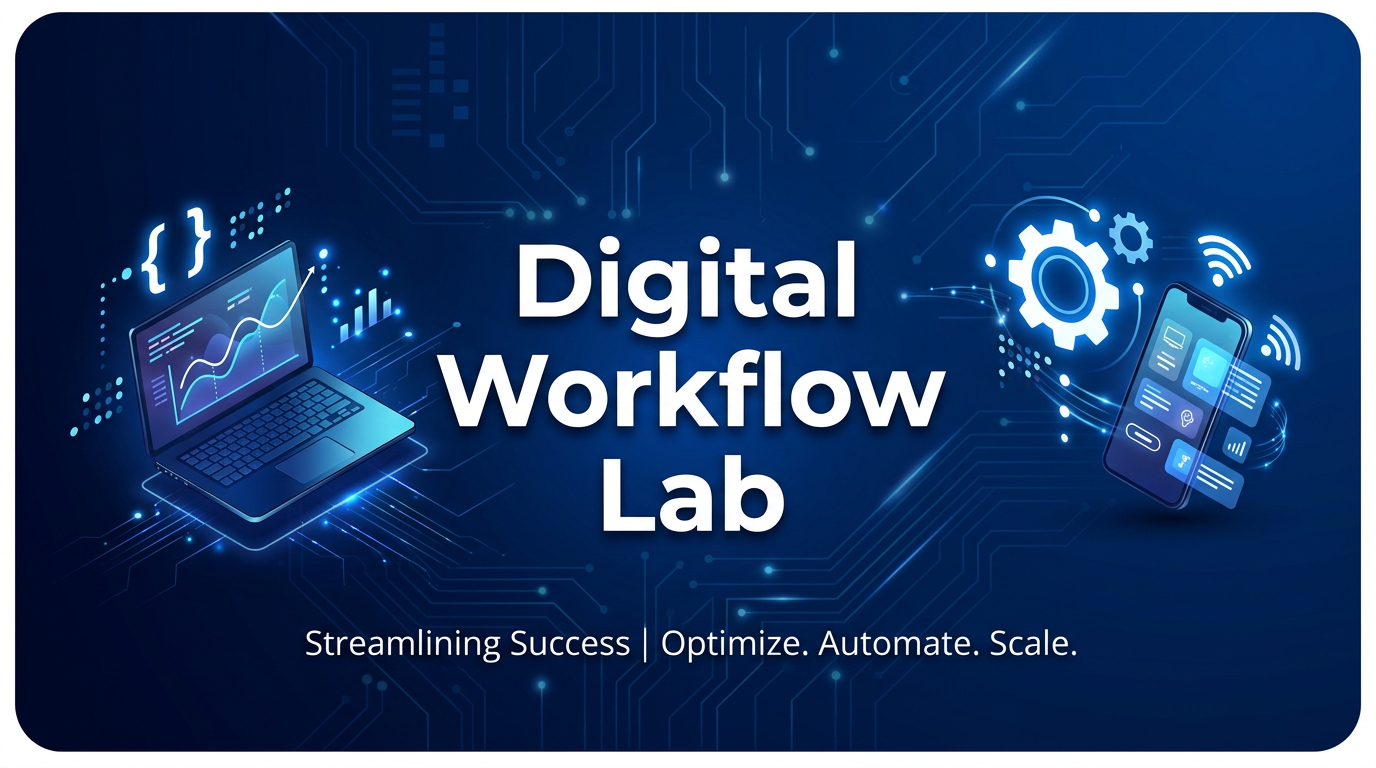 Digital Workflow Lab | デジタルで、仕事も暮らしもスマートに。
